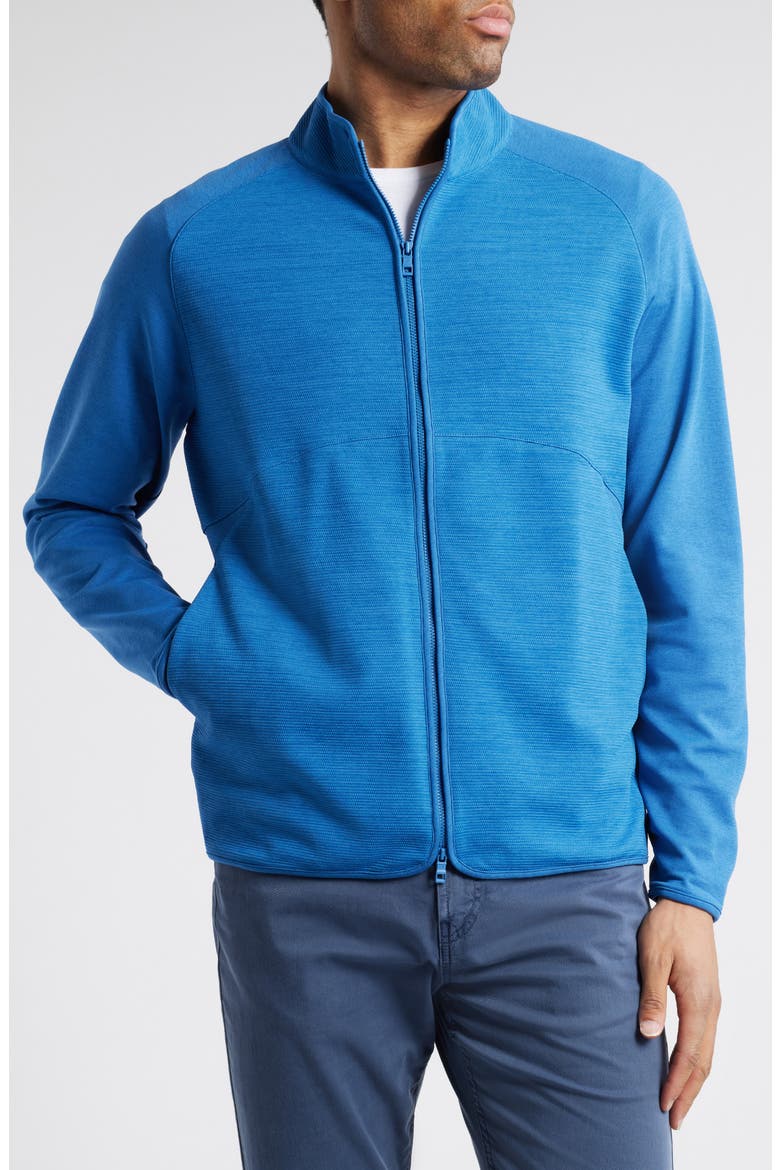 Vista Hybrid Performance Zip Jacket, Alternate, color, SAILOR BLUE