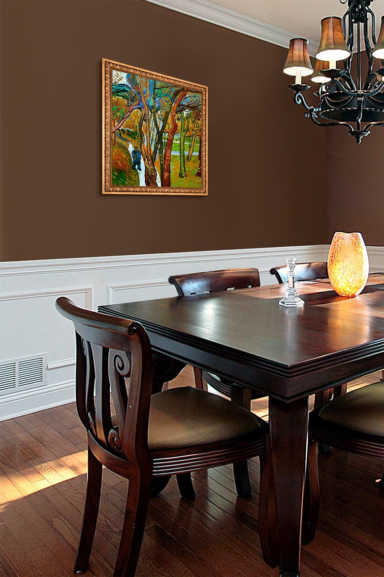 Falling Leaves by Vincent Van Gogh Framed Hand Painted Oil Reproduction ...