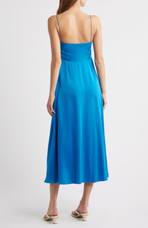 Doen Dôen Lorraine Silk Satin Midi Dress