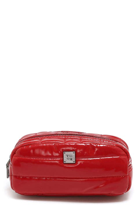 Touch-Up Carryall Faux Leather Essentials Pouch