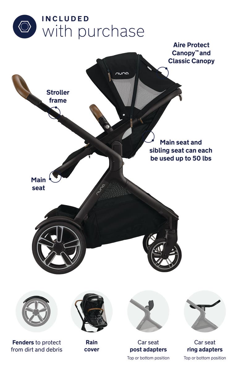 Nuna DEMI<sup>™</sup> Grow Stroller, Alternate, color,