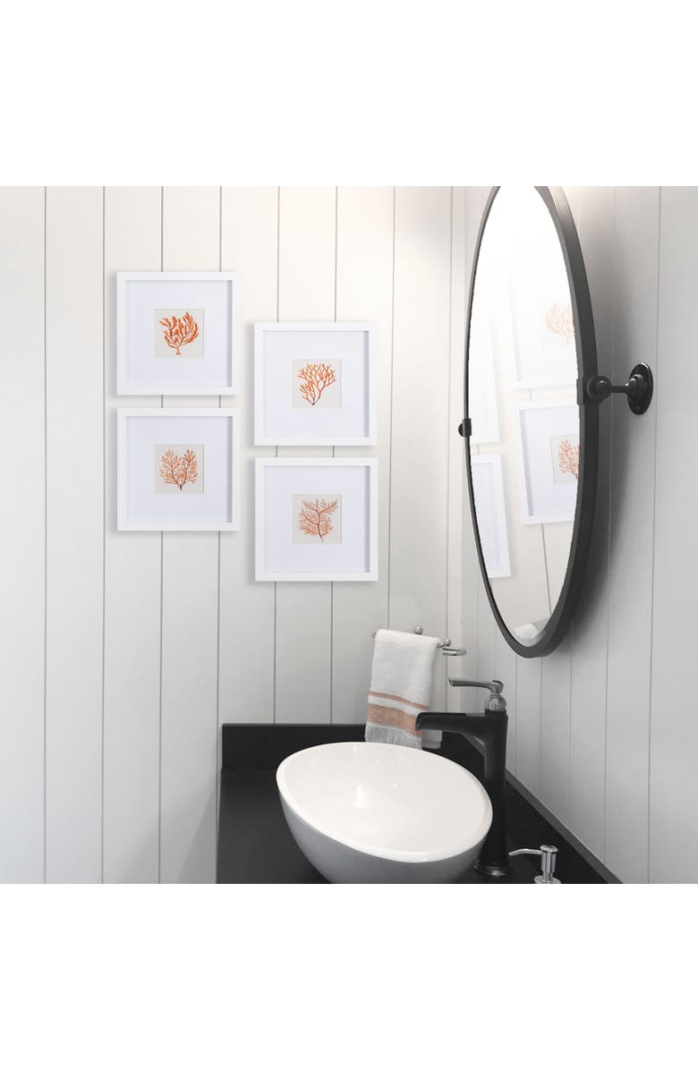 Napa Home & Garden Branch Coral Petite Prints Set of 4, Alternate, color, 