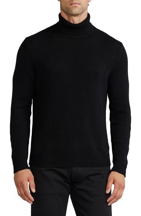 Men's turtleneck sweatshirts best sale