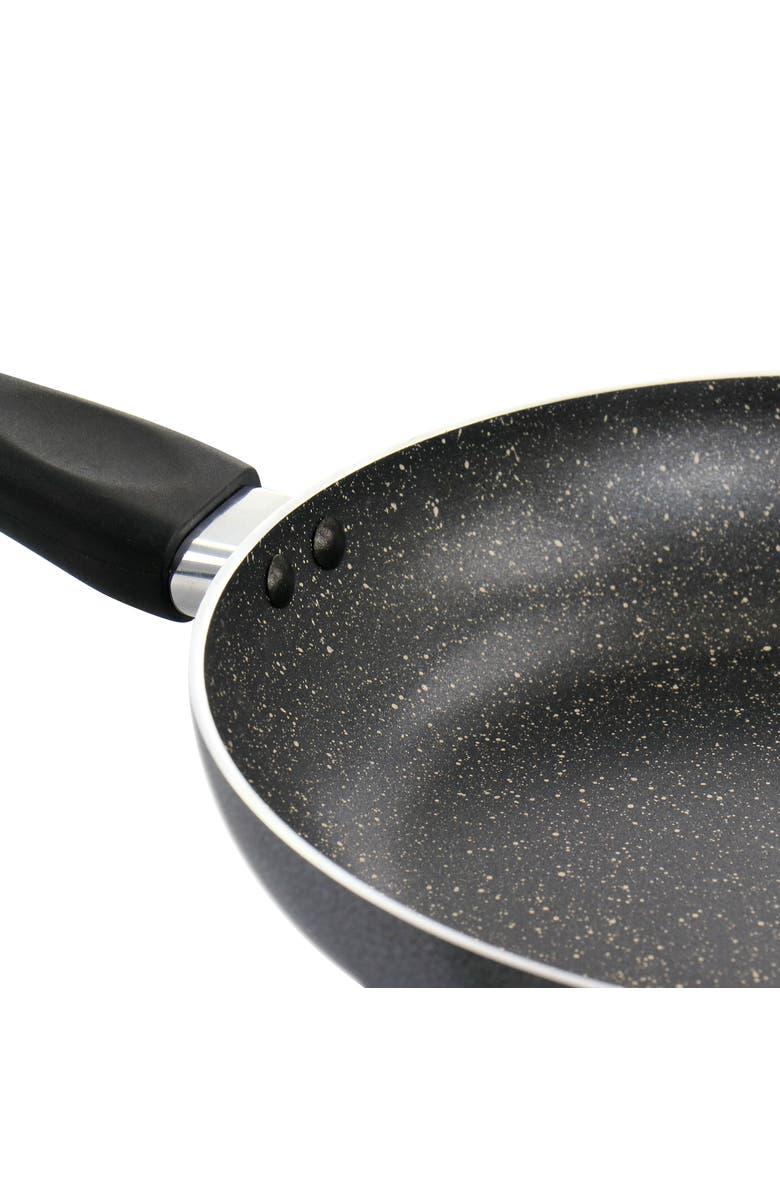 OSTER 10.2 in. Pallermo Nonstick Aluminum Frying Pan, Alternate, color, Grey