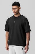 ASRV Herringbone Terry Oversized Cinch Tee