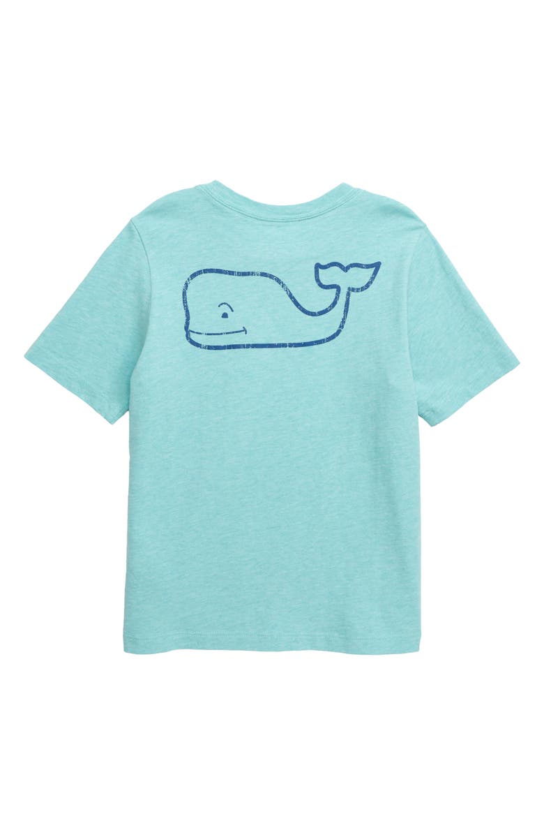 vineyard vines Heathered Vintage Whale Pocket T-Shirt, Alternate, color, 