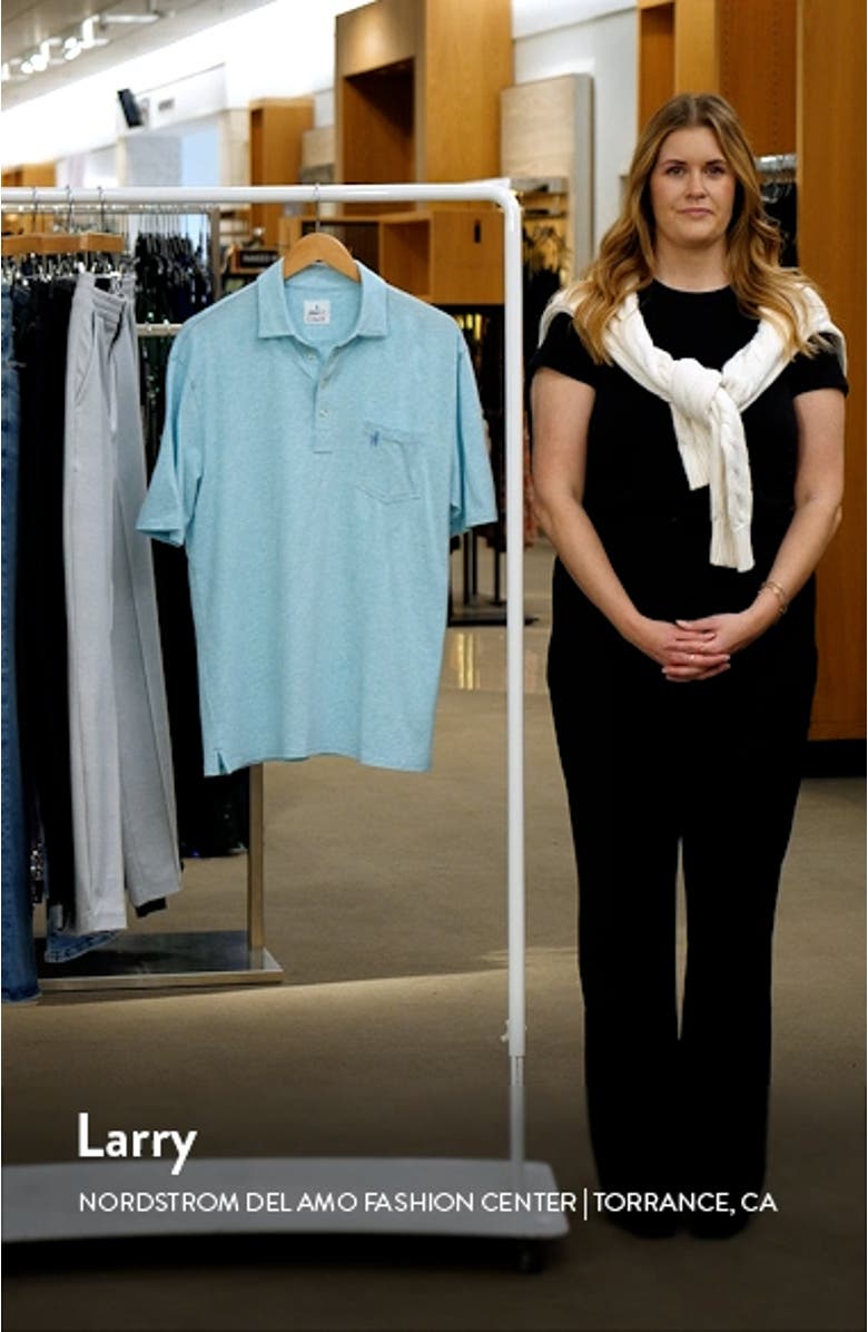 Heathered Original 2.0 Pocket Polo, sales video thumbnail