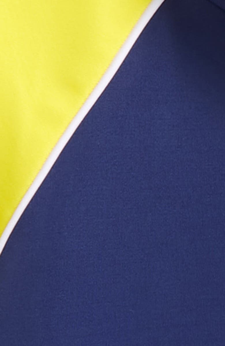 Mini Boden Boden Kids' College Colorblock Rashguard, Alternate, color, 