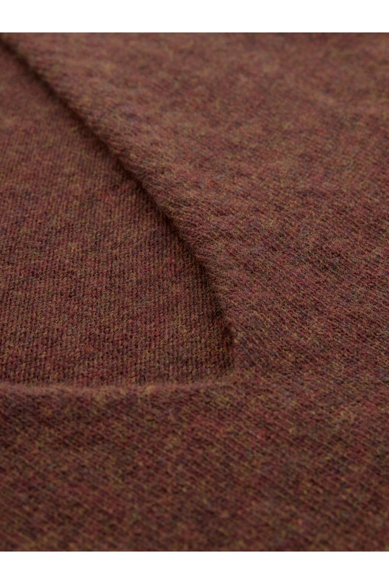 Geelong Wool Slouch V-Neck Sweater, Alternate, color, EMBER