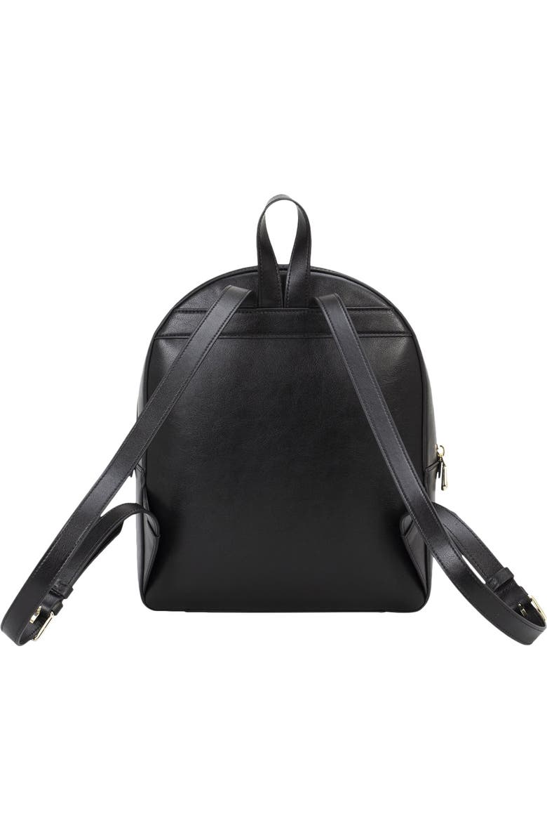 HUGO Numah Bonded Leather Backpack, Alternate, color, Black