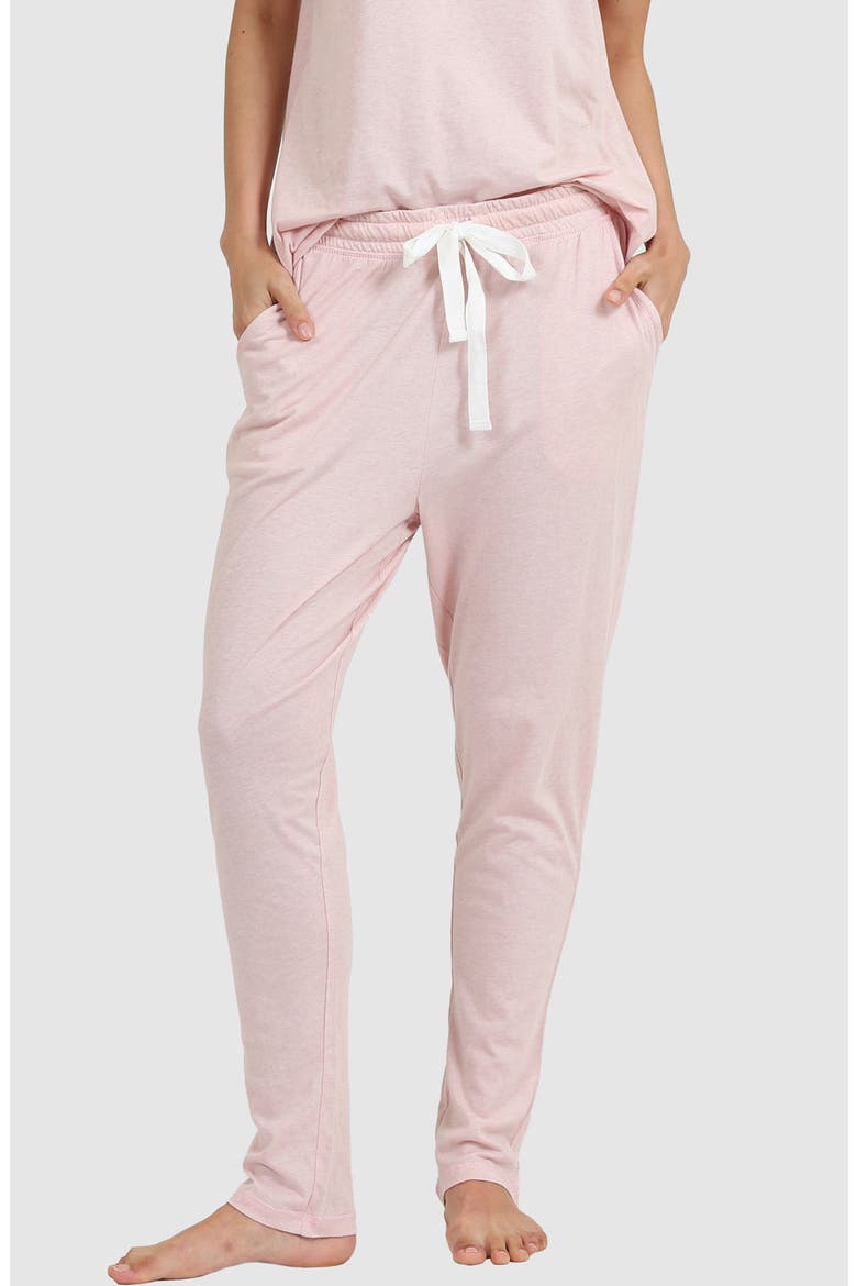 Jada Organic Cotton Pajama Pants, Alternate, color, PINK