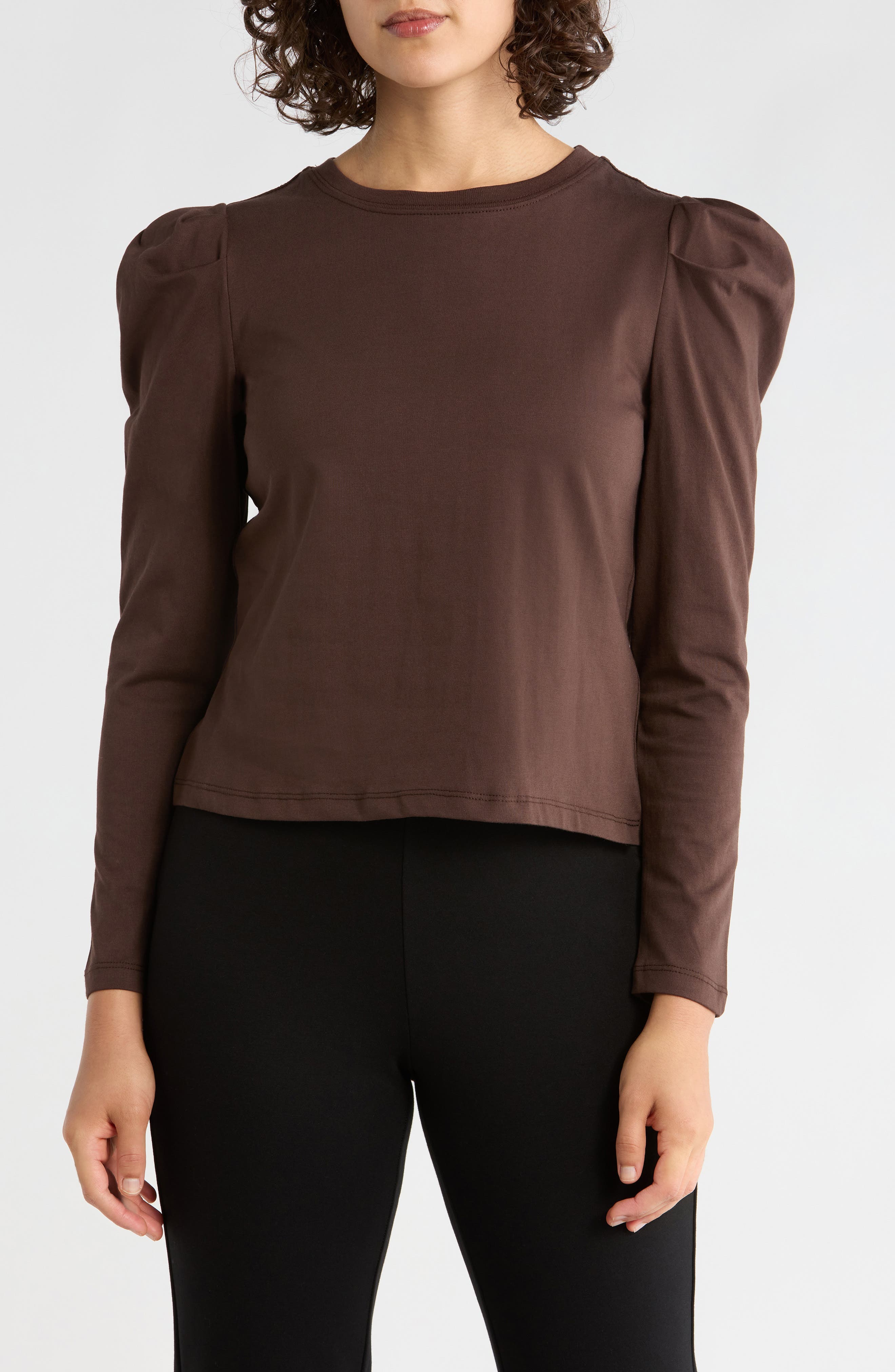 ELIE ELIE TAHARI Pleated Shoulder Top