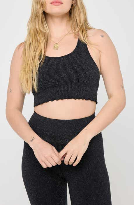 Spiritual Gangster Amor Shimmer Crop Tank