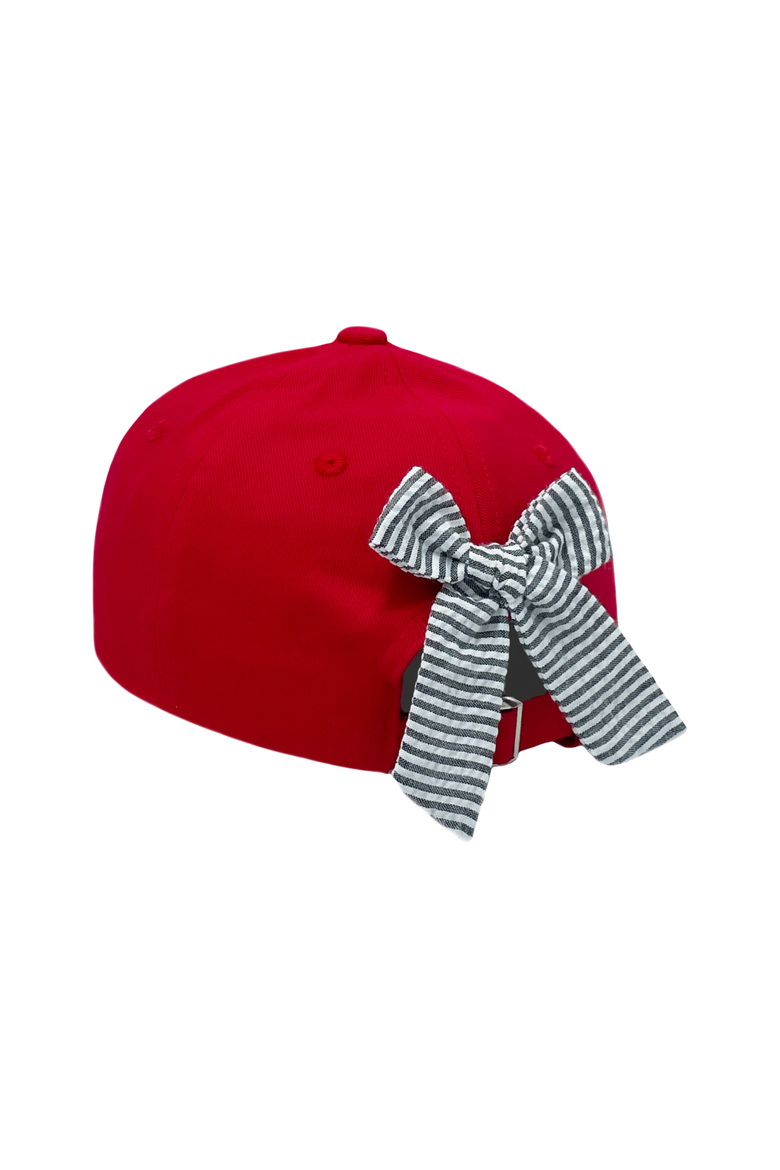 Georgia Bulldogs Bow Baseball Hat, Alternate, color, Red