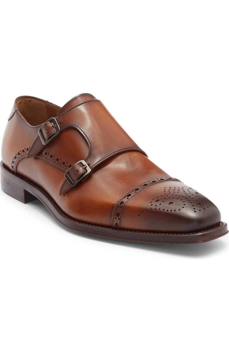 ANTONIO MAURIZI Double Monk Strap Shoe, Main, color,