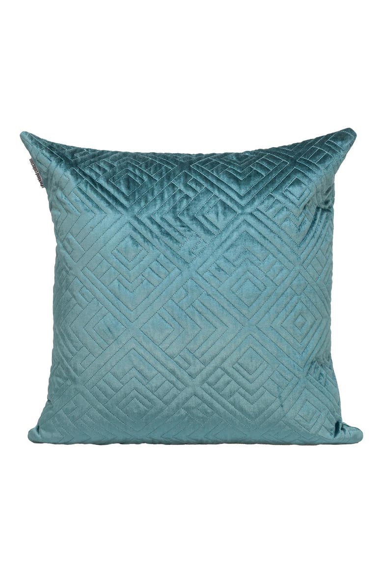Tufted Velvet Decorative Pillow, Main, color, TEAL