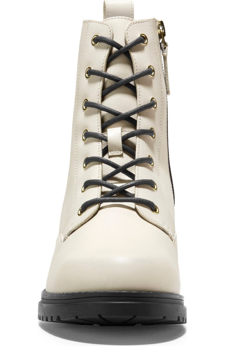 Cole Haan Camea Waterproof Leather Combat Boot, Alternate, color,