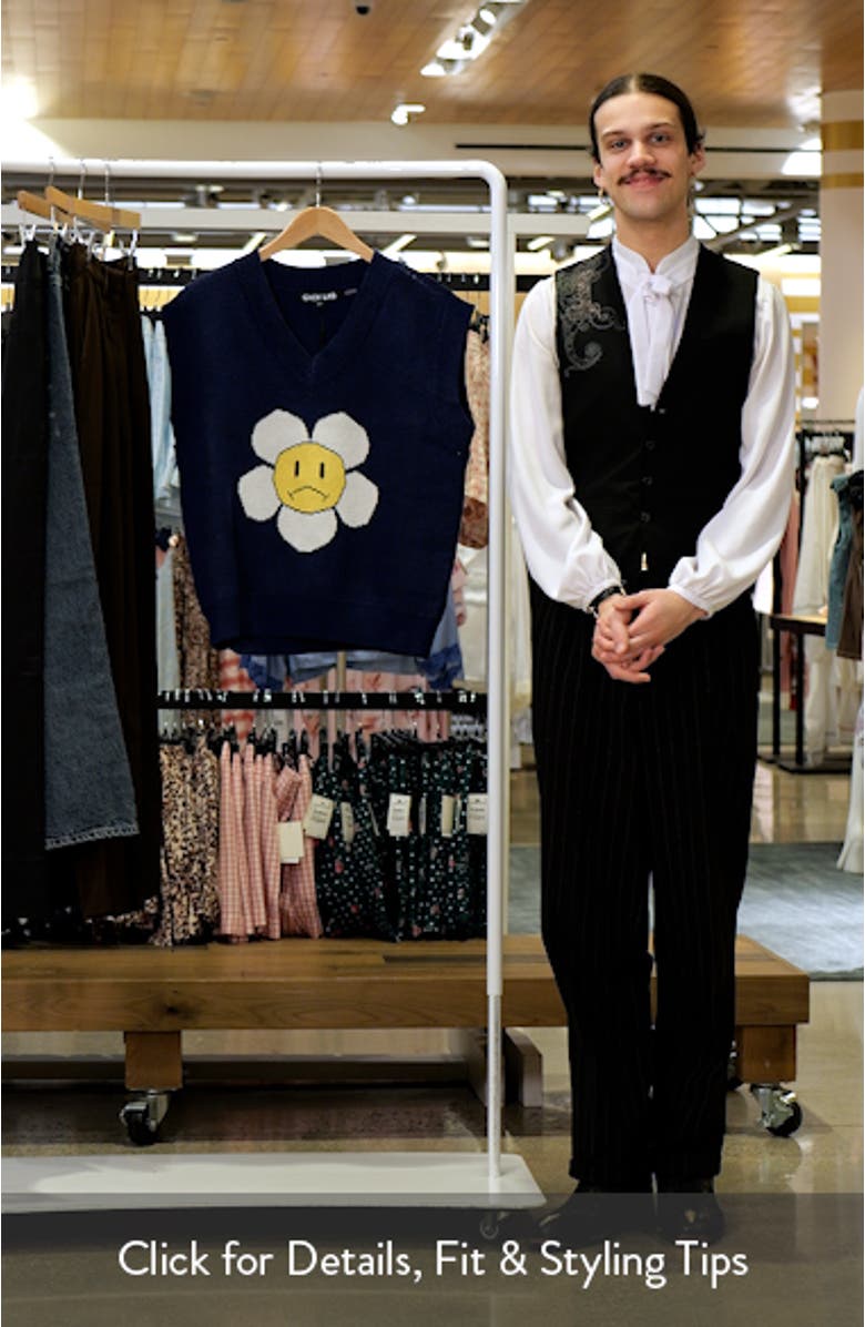 Daisy Jacquard Sweater Vest, sales video thumbnail