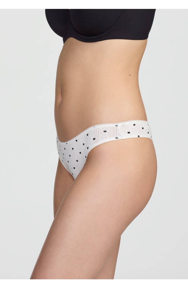 CUUP The Thong, Alternate, color, Salt Polka Dot