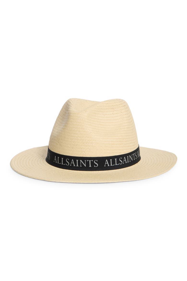 Straw Fedora, Main, color, NATURAL