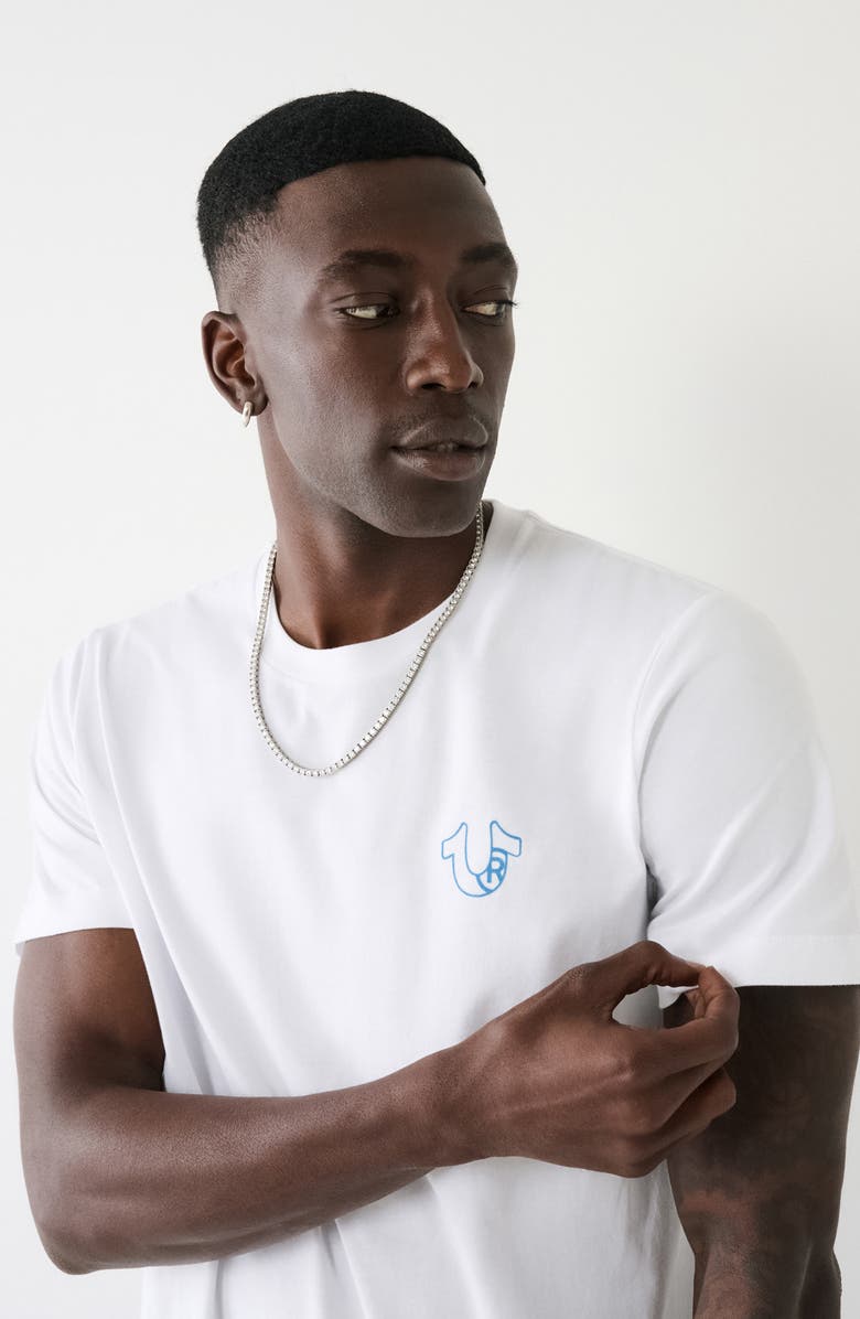 True Religion Cotton Crew Graphic T-Shirt, Alternate, color,