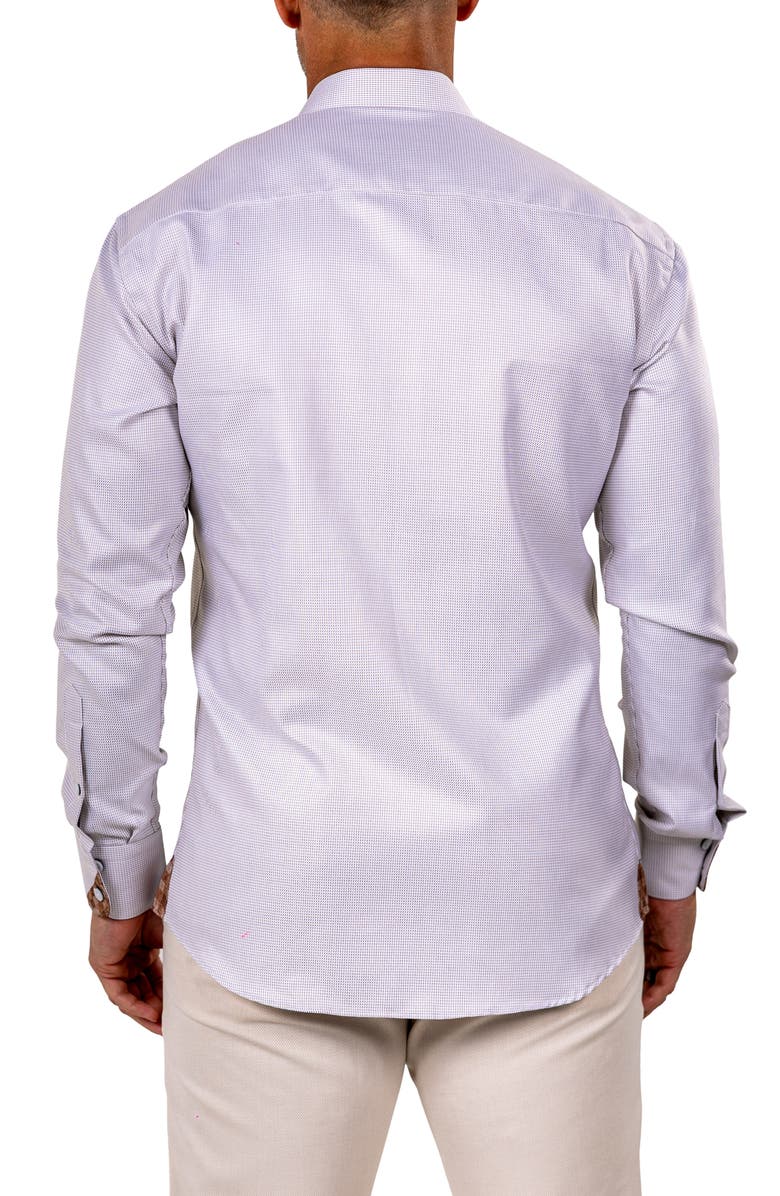 Maceoo Eins Marthy Contemporary Fit Button-Up Shirt, Alternate, color, 