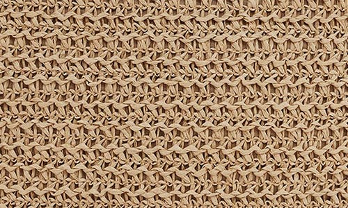 Desigual Mini Straw Backpack In Dark Beige