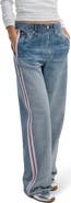 rag & bone rb Miramar Track Stripe Cotton Terry Sweatpant Jeans