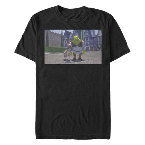 Men's Shrek Shocked Duo  Graphic T-Shirt