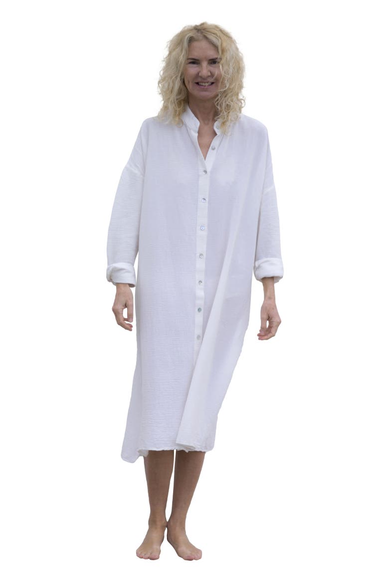 Sile Shirt Tunic, Main, color, White