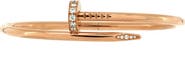 Pre-Owned Cartier Juste un Clou Bracelet 18K Rose Gold with Diamonds Classic