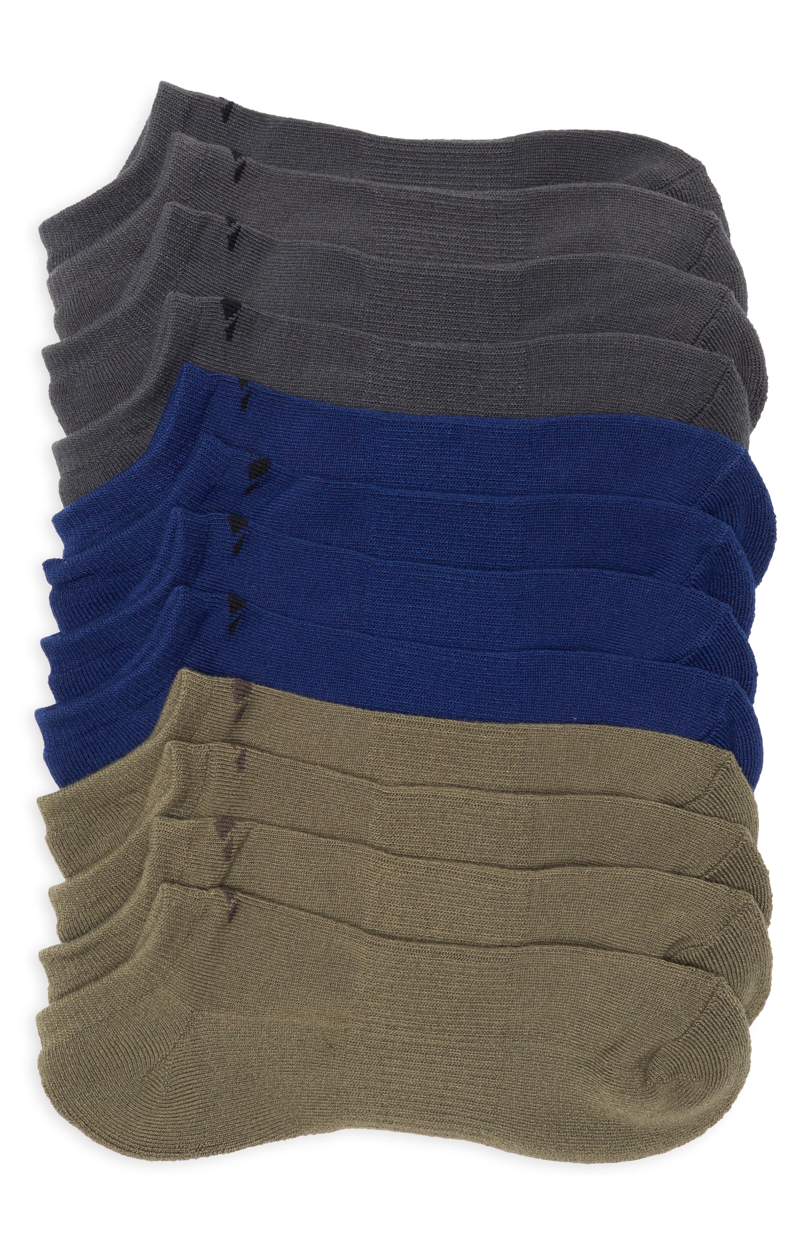 adidas 6-Pack Athletic Cushioned No-Show Socks