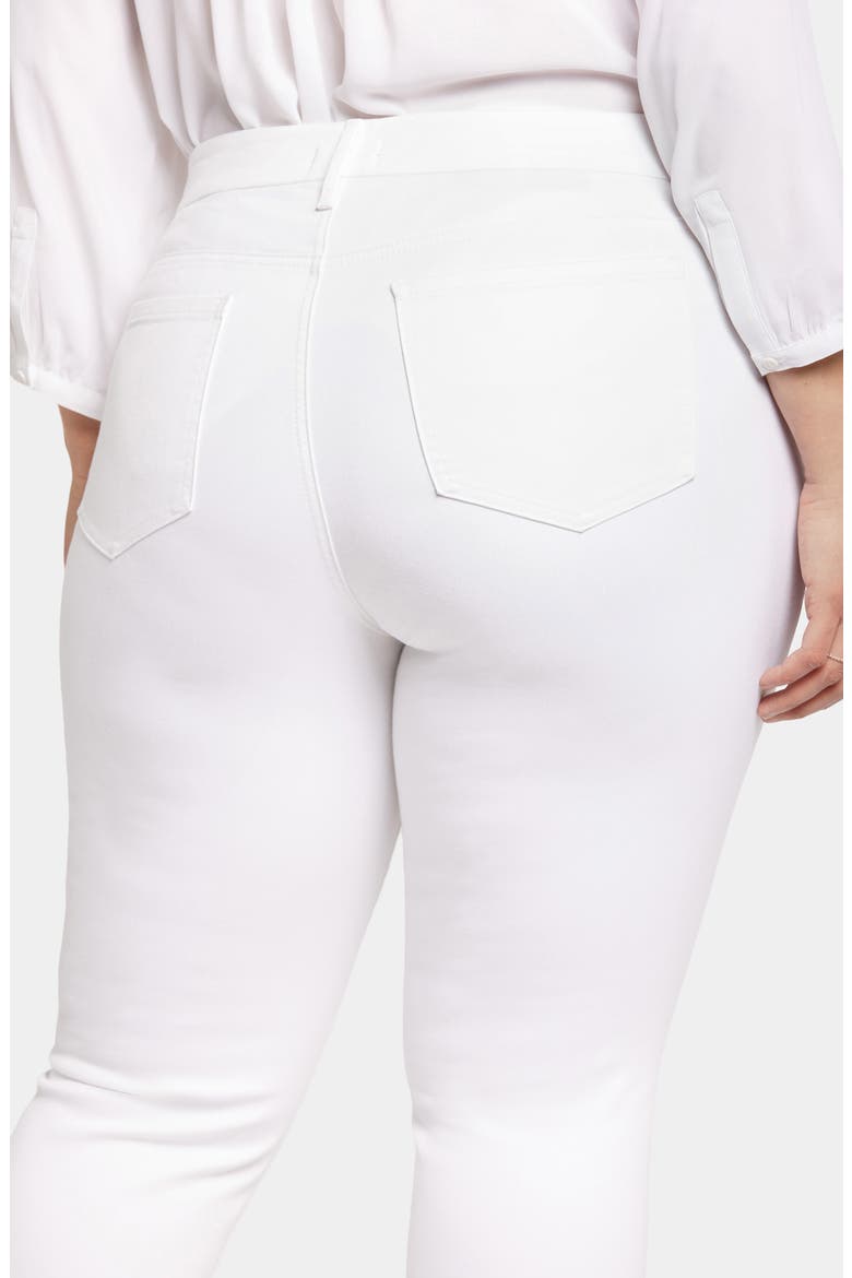 Marilyn Waist Match Straight Leg Jeans, Alternate, color, OPTIC WHITE