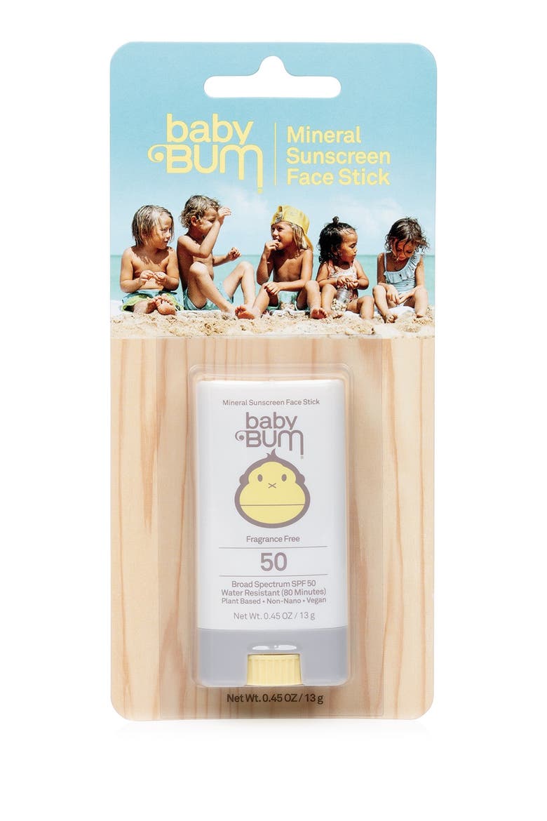Baby Bum SPF 50 Fragrance-Free Mineral Sunscreen - 0.45 oz., Alternate, color, NO COLOR