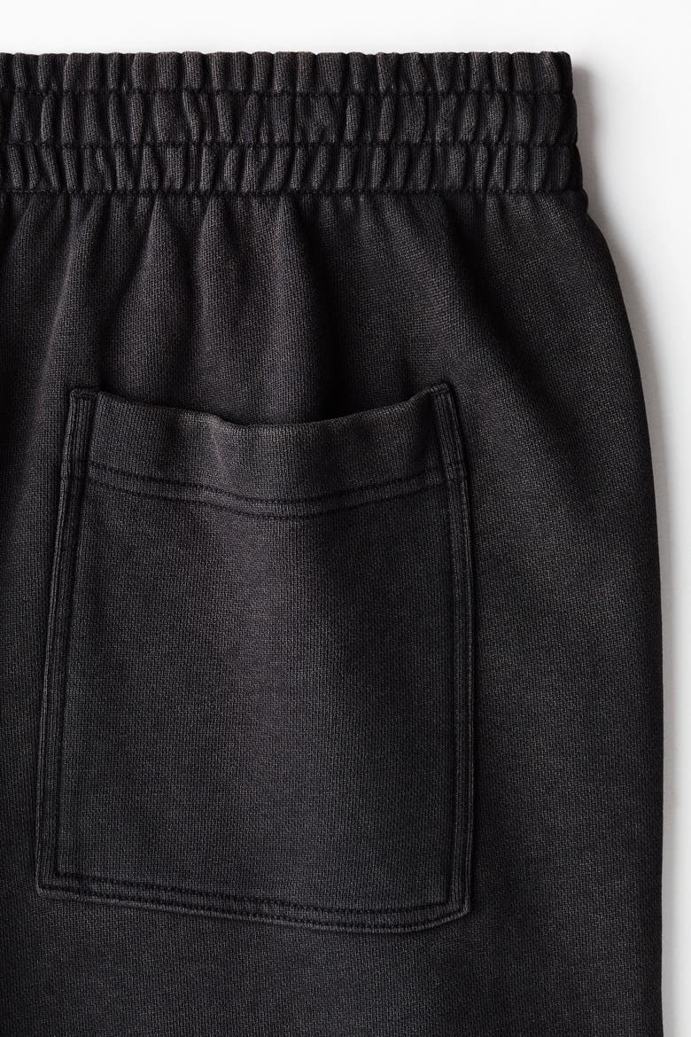 Relaxed-fit Cotton Sweatpants, Alternate, color, Washed black