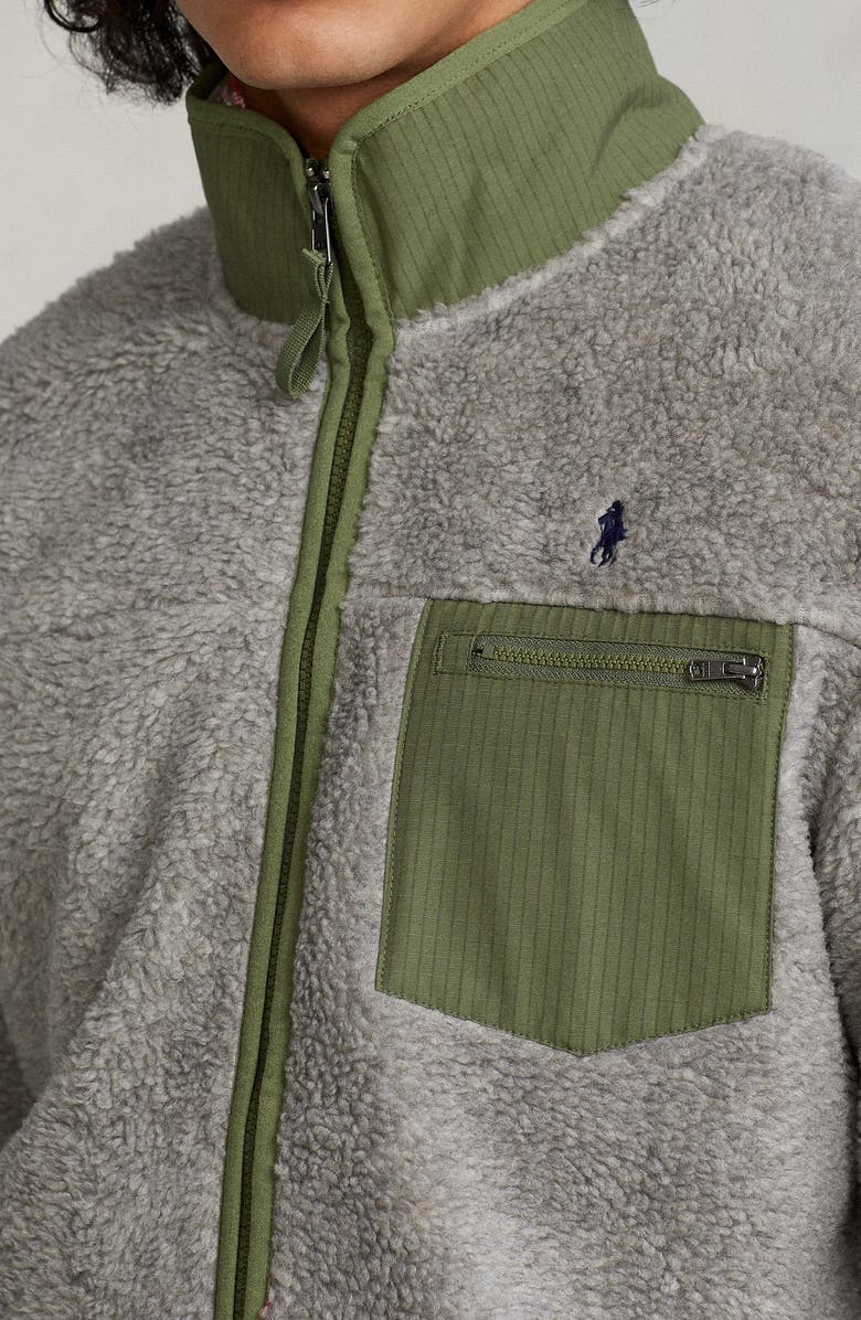 Polo Ralph Lauren High Pile Fleece Jacket, Alternate, color,