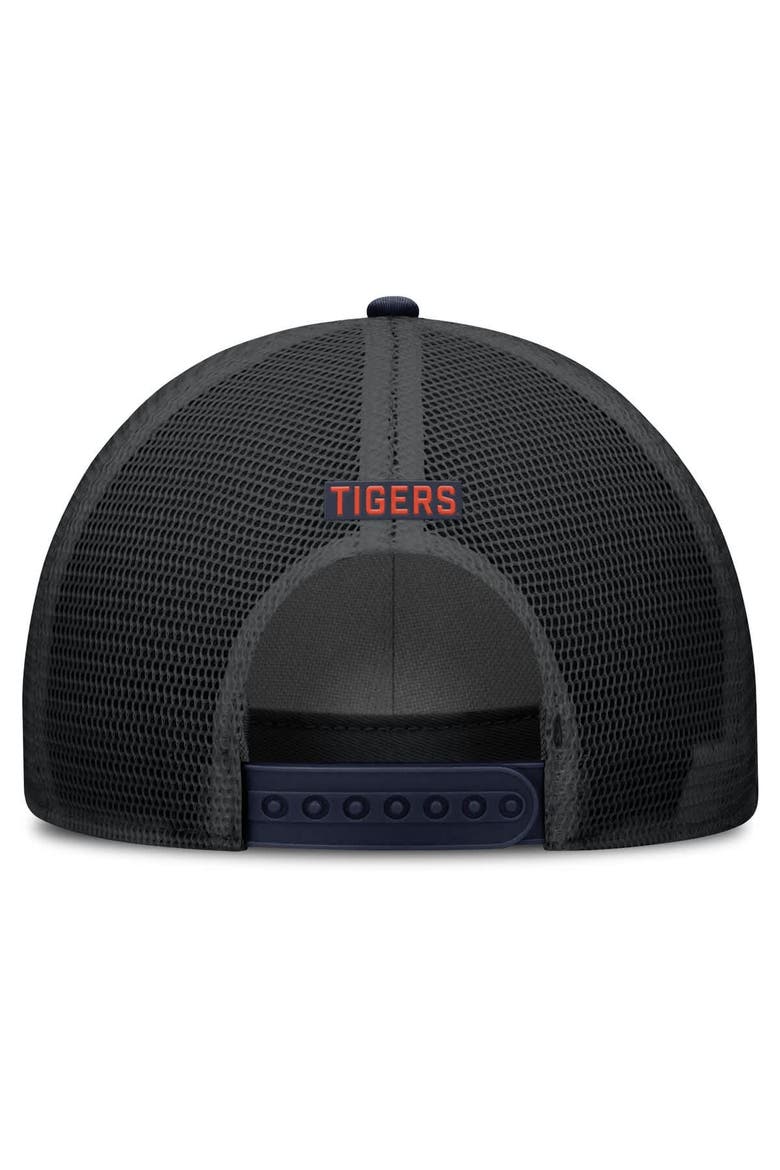 Men's Nike Navy Auburn Tigers Rise Primetime Trucker Adjustable Hat, Alternate, color, Navy
