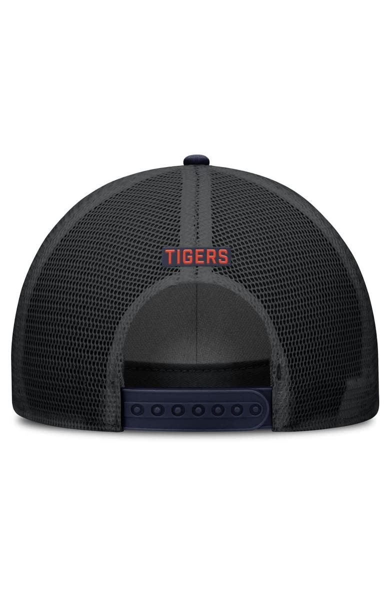 Nike Men's Nike Navy Auburn Tigers Rise Primetime Trucker Adjustable Hat, Alternate, color, Navy