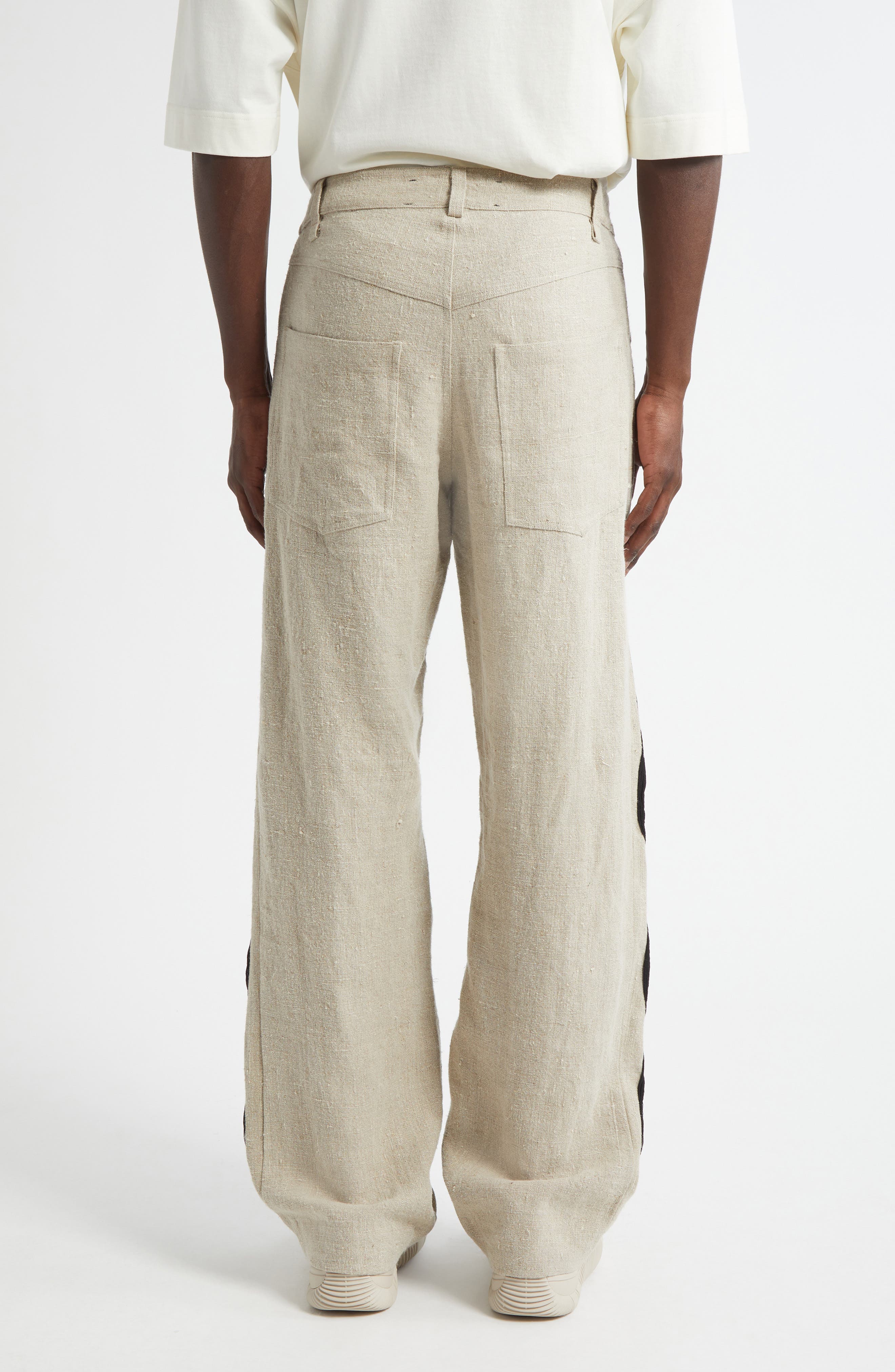 Arabesque Long Linen Work Pants - image 2