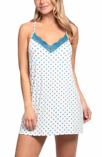 Aimee Lace Trim Knit Chemise