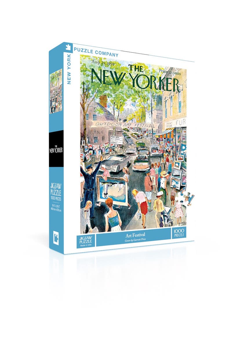 NEW YORK PUZZLE COMPANY Art Festival 1000 Piece Puzzle, Alternate, color, NO COLOR