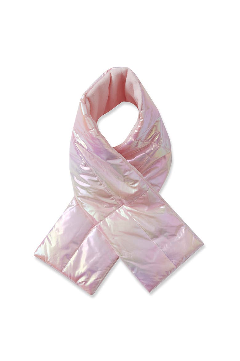 Kids Iridescent Hat-Scarf-Glove 3 Piece Set, Alternate, color, Raspberry Ombre