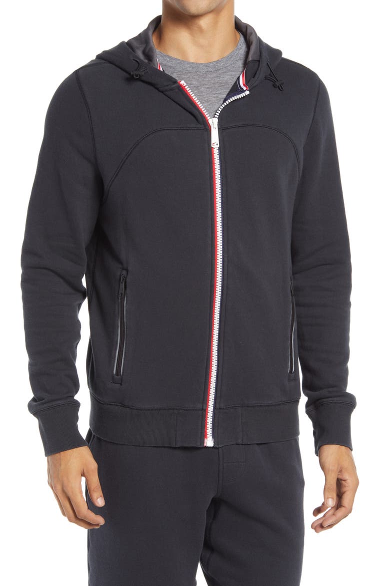 Rush Hoodie, Alternate, color, BLACK