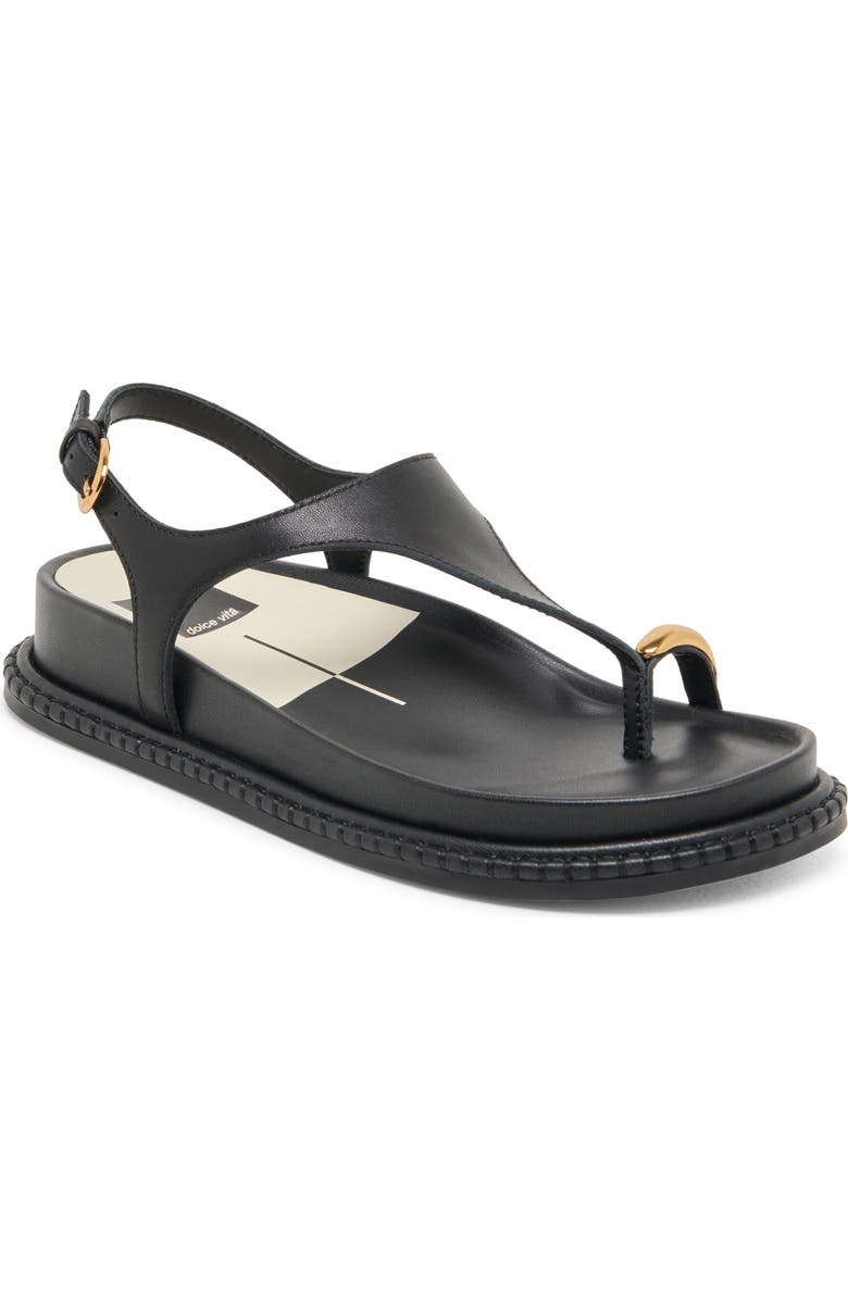 Dolce Vita Stefan Slingback Sandal, Main, color, Black Leather