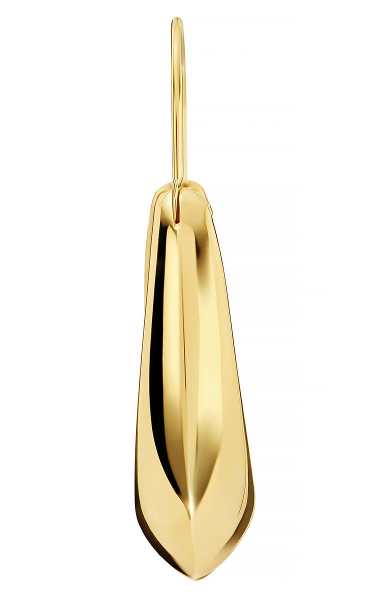 ATHRA LUXE Long Pointed Hoop Earrings, Alternate, color,