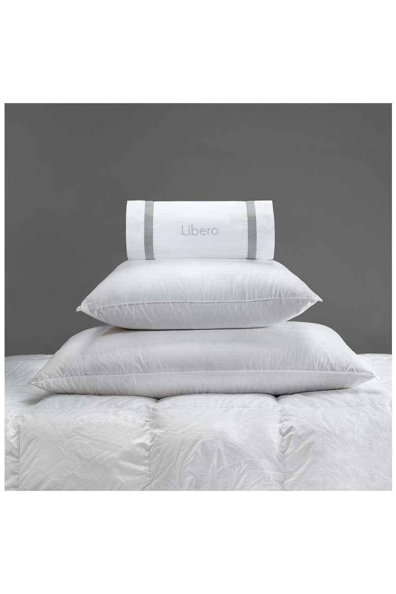 Libero Firm Boudoir Pillow, Alternate, color, WHITE