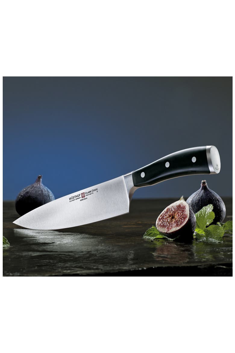 Classic Ikon Cook's Knife, Alternate, color, BLACK