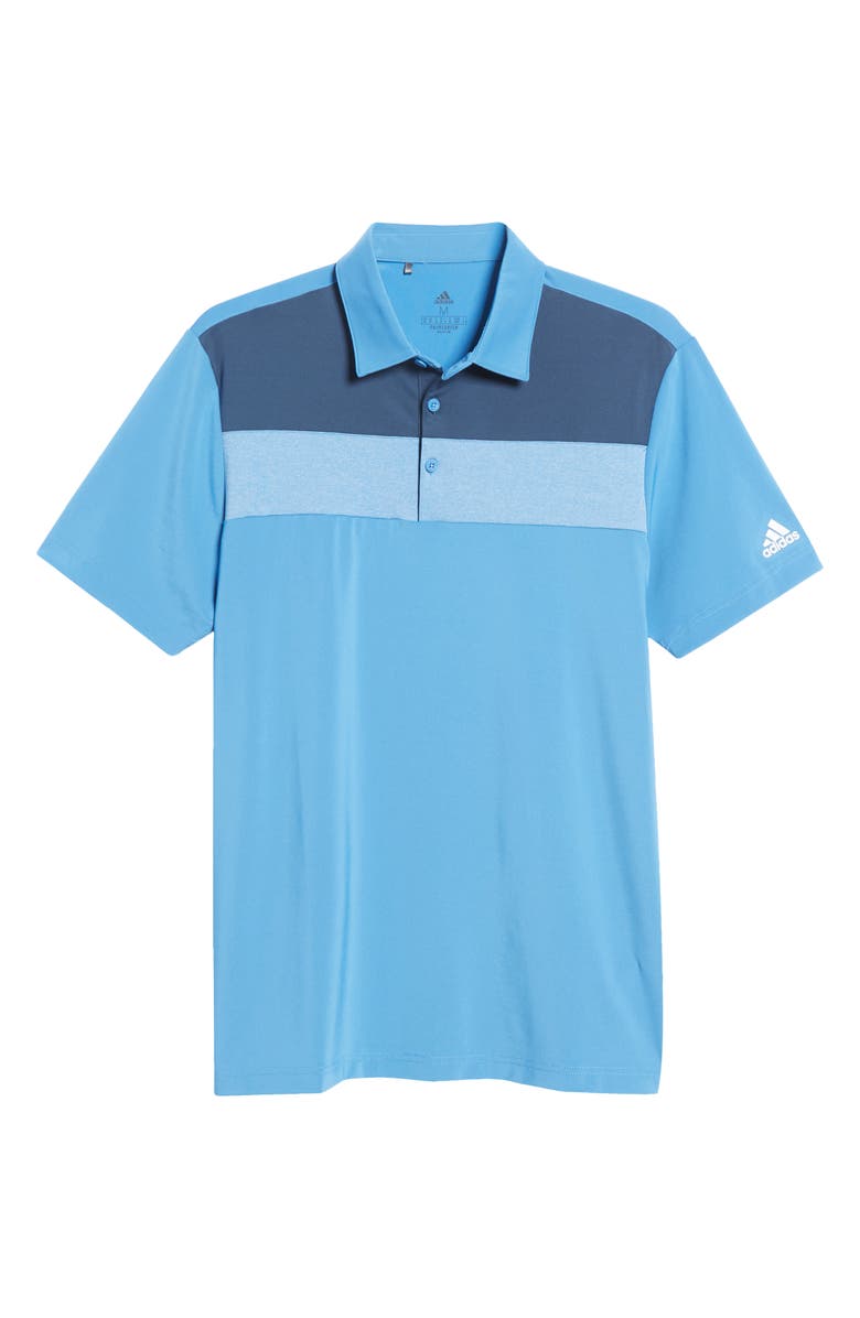adidas Golf Men's Stretch Colorblock Polo Shirt, Alternate, color,