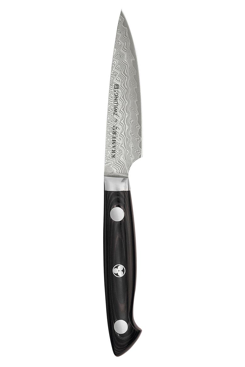 Kramer Euroline Damascus Collection 3.5-Inch Paring Knife, Main, color, STAINLESS STEEL