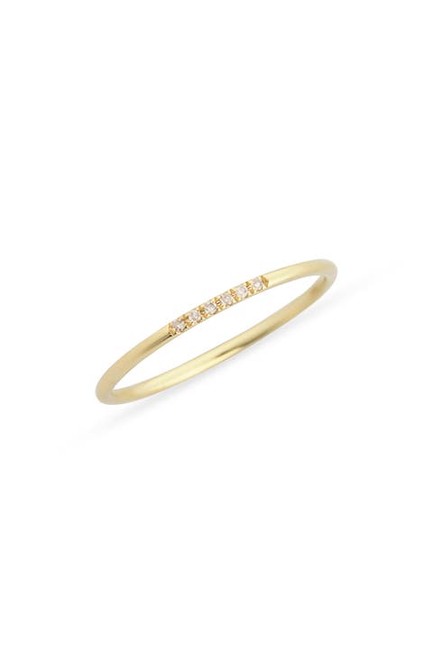 Pavé Diamond Stacking Ring